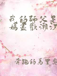 我的师父是王语嫣尽欢潮汐