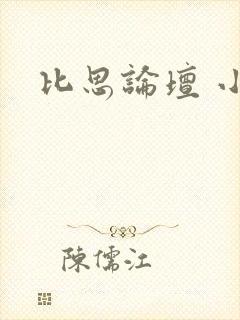 比思论坛 小说