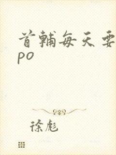 首辅每天要不够po