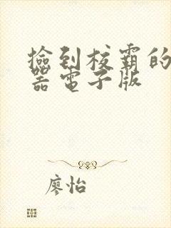 捡到校霸的遥控器电子版