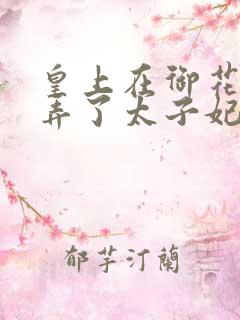 皇上在御花园c弄了太子妃