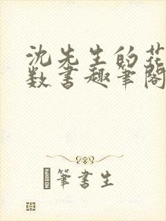 沈先生的花式调数书趣笔阁