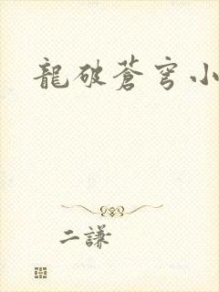 龙破苍穹小说