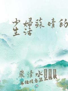 少妇苏晴的性荡生活