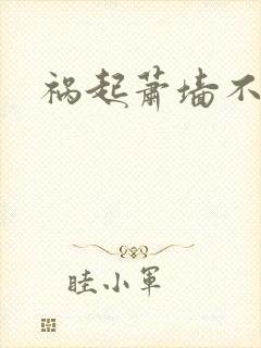 祸起萧墙不知戢