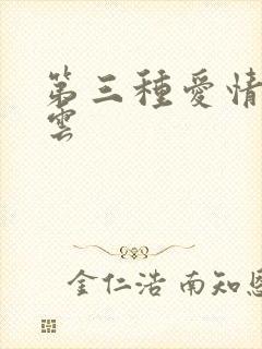 第三种爱情百度云