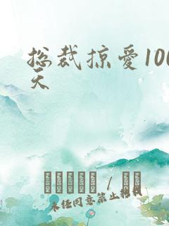 总裁掠爱100天