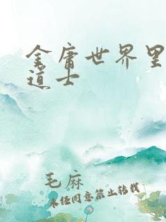 金庸世界里的小道士