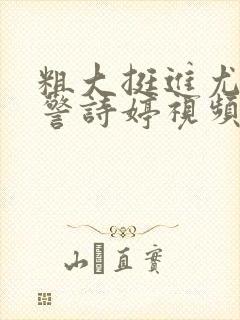 粗大挺进尤物女警诗婷视频