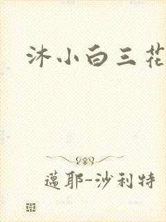 沐小白三花