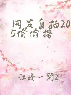 网友自拍2015偷偷撸