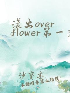 漾出over flower第一季翻译