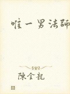 唯一男法师