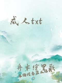 成人txt