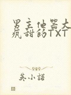 男主他器大活好疯甜的TXT