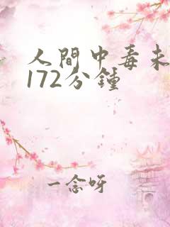人间中毒未删减172分钟