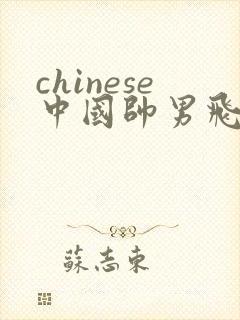 chinese中国帅男飞机