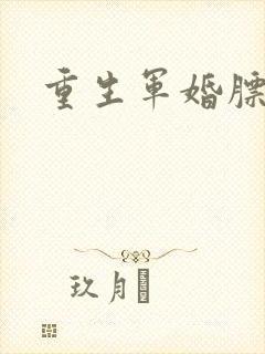 重生军婚膘悍妻