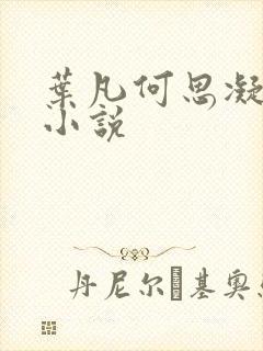 叶凡何思凝七月小说