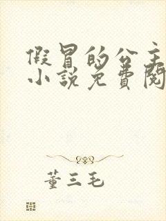 假冒的公主大人小说免费阅读