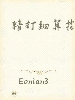 精打细算花满筛