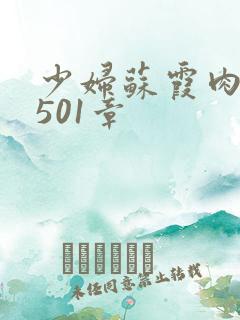 少妇苏霞肉欲第501章