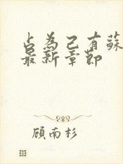 占为己有苏静初最新章节