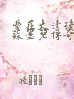 爱在大清后宫.苏墨儿传奇