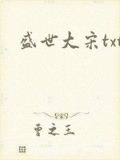 盛世大宋txt