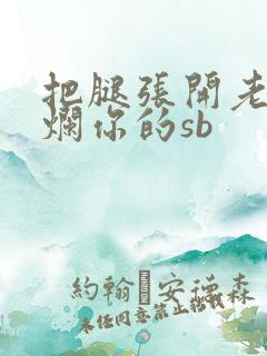 把腿张开老子臊烂你的sb