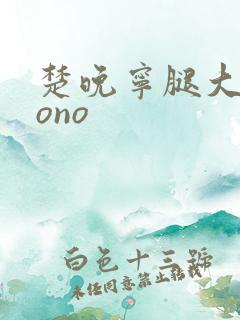 楚晚宁腿大张mono