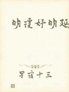 明琼妤明延小说