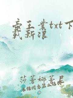 帝王业txt下载新浪