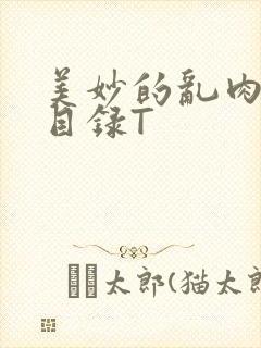 美妙的乱肉沉沦目录T