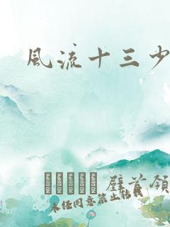 风流十三少