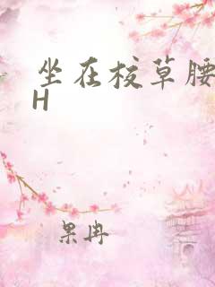 坐在校草腰上动H