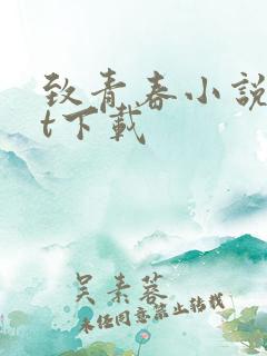 致青春小说txt下载