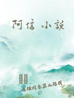 阿信 小说