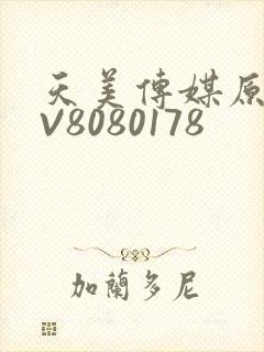 天美传媒原创MV8080178