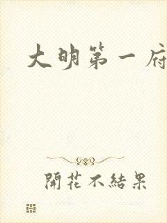 大明第一府