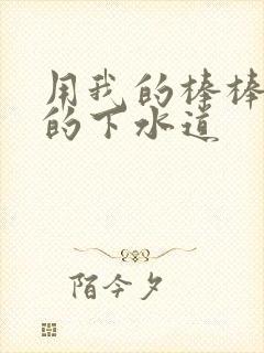 用我的棒棒通你的下水道