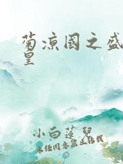 菊凉国之盛世女皇