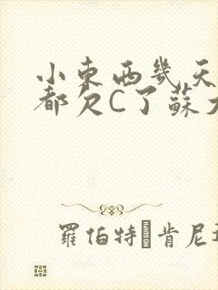 小东西几天没做都欠C了苏大深