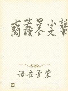 七芒星小说免费阅读全文笔趣阁