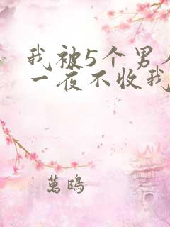 我被5个男人躁一夜不收我怎么办