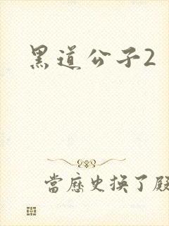 黑道公子2
