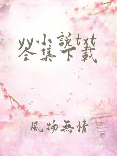 yy小说txt全集下载