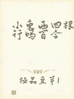 小东西四根手指行吗百合