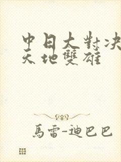 中日大对决  天地双雄