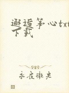 邂逅筝心txt下载
